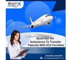 Avail Angel  Air Ambulance Service in Raigarh With Dependable Medical Support