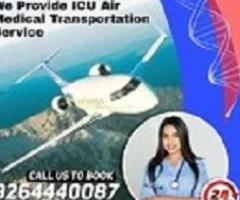 Obtain Angel  Air Ambulance Service in Muzaffarpur With A Team Of Responsible Medical Staff