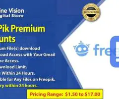 Freepik Premium Account(s)