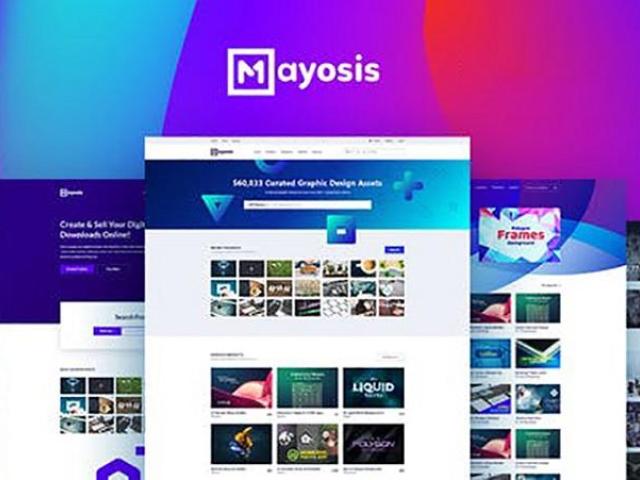 Mayosis Digital Marketplace Theme – WordPress GPL & Updates