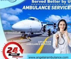 Get Angel Air Ambulance Service in Bhopal  With Highly Trained Medical Professional
