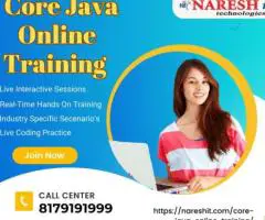 Core Java Online Course In Hyderabad | NareshIT