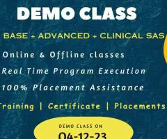 Free clinical SAS demo classes