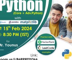 Best Python Online Training Institute In Hyderabad 2024 | NareshIT