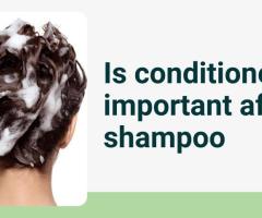 is conditioner important after shampoo