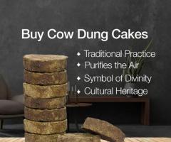 Cow Dung Cakes For Rudra Yagna