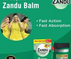 balm for pain relief, best balm for headache, zandu pain balm,   Zandu Ortho Vedic Oil,
