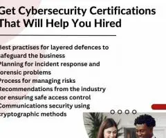 Enhance Skills With Cybersecurity certification