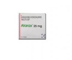 Buy Atarax 25 mg Tablet | Effective In Anxiety | Qualitychemist
