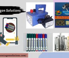 Buy from Octagon Solutions - Micron Doctor Blades -  ink mixing roller - Dyne Check Pen, stroboscope