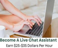 Live Chat Agent Jobs Remote: Get Paid $25 to $35 Dollars An Hour