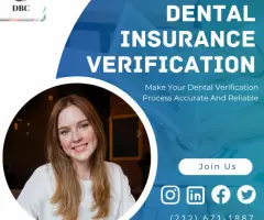 Dental Insurance verification Services In the USA - DBC