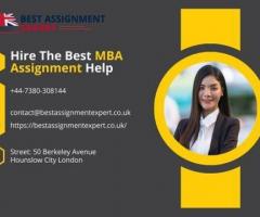 Hire the best MBA assignment help