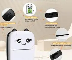 Kitty Mini Thermal Portable Printer Bluetooth & Wireless Android & IOS