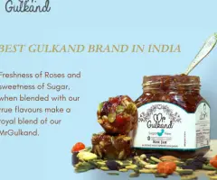 Looking for a delicious and healthy mouth freshner ? Buy organic gulkand online!