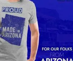 Get Noticed with this Eye-Catching Arizona T-Shirt