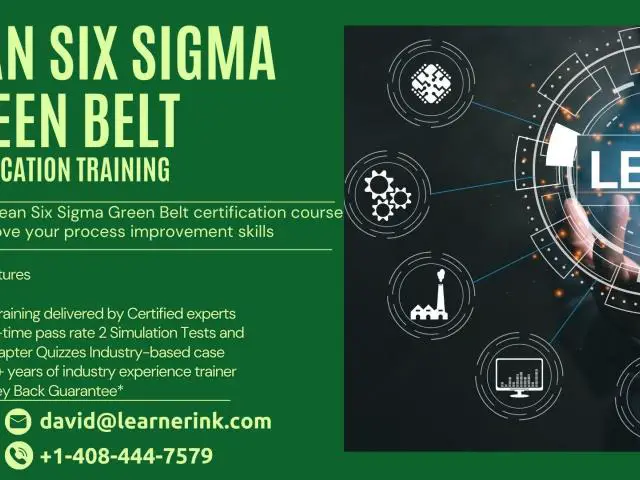 Become a Lean Six Sigma Green Belt with our certification training