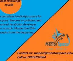Best JavaScript course at Mentorspace