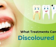 What Treatments Can Help with Discoloured Teeth? | Dental Blog