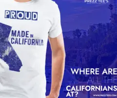 Show Your West Coast Love with a California Printed T-Shirt