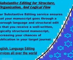Substantive Editing for Structure, Organization, And Logical Flow at Pangaea