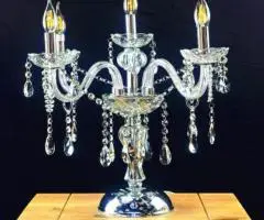 Buy Genuine K9 Clear Crystal 5/7 Arms Chandelier Table lamp