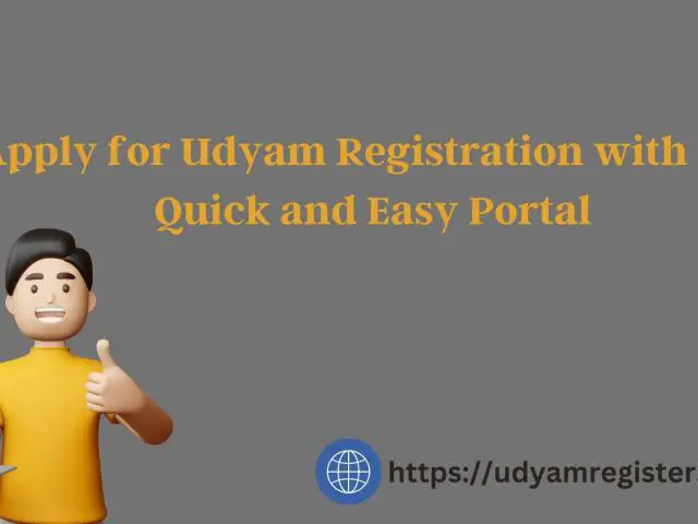Apply for Udyam Registration with our Quick and Easy Portal