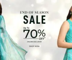 End Of Season Sale Upto 70% OFF Online Exclusive