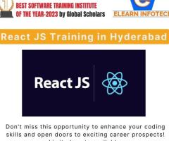 React JS Course in Hyderabad