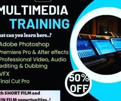 Multi media training with 100% movie opportunity