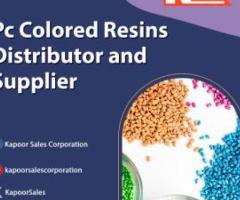Pc Colored Resins Distributor and Supplier